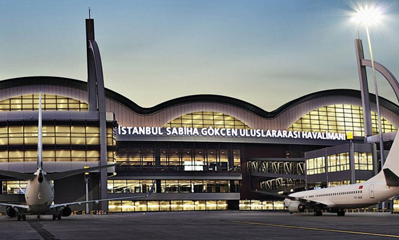 İstanbul Internationales Terminal des Flughafens Istanbul Sabiha Gökçen